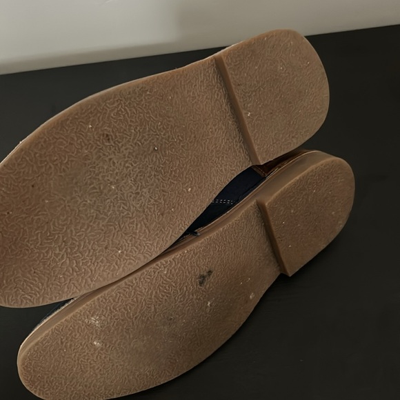 Steve Madden Blue Leather Hendrick Ankle Chukka Size 8 - Picture 5 of 11